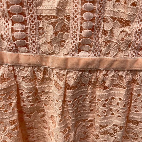 Disney Blush Pink Lace Dress - Picture 7 of 9